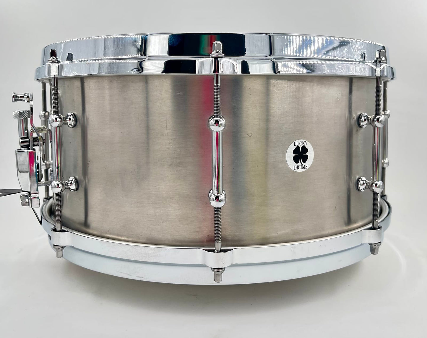 Lucky Drums Company 14"x7" Aluminum Snare Drum