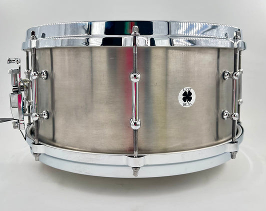 Lucky Drums Company 14"x7" Aluminum Snare Drum
