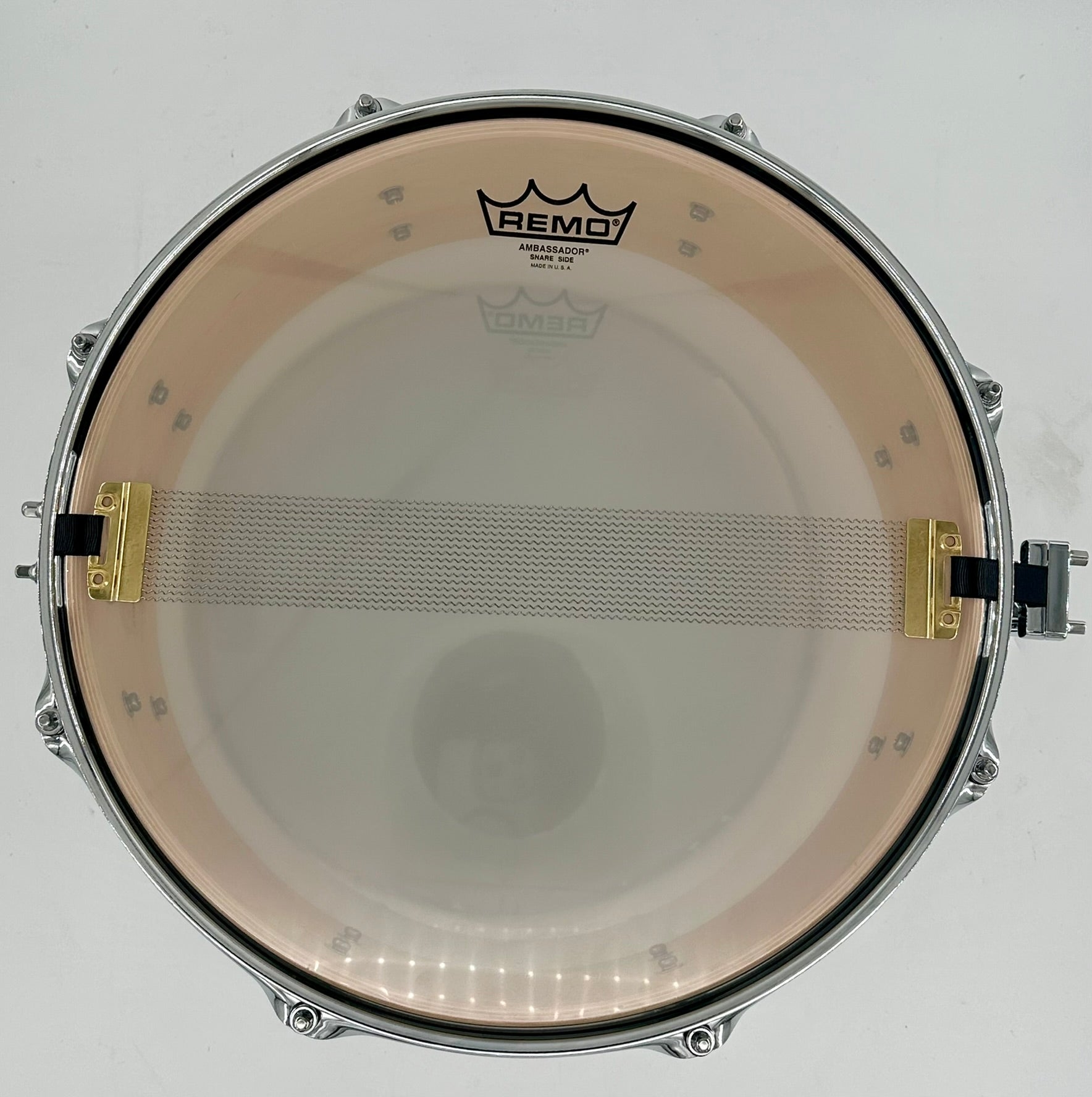 Montineri Custom 5.5"x14" "A-Baloney" Panel Variety Finish Snare-Montineri-Atlanta Drum Shop