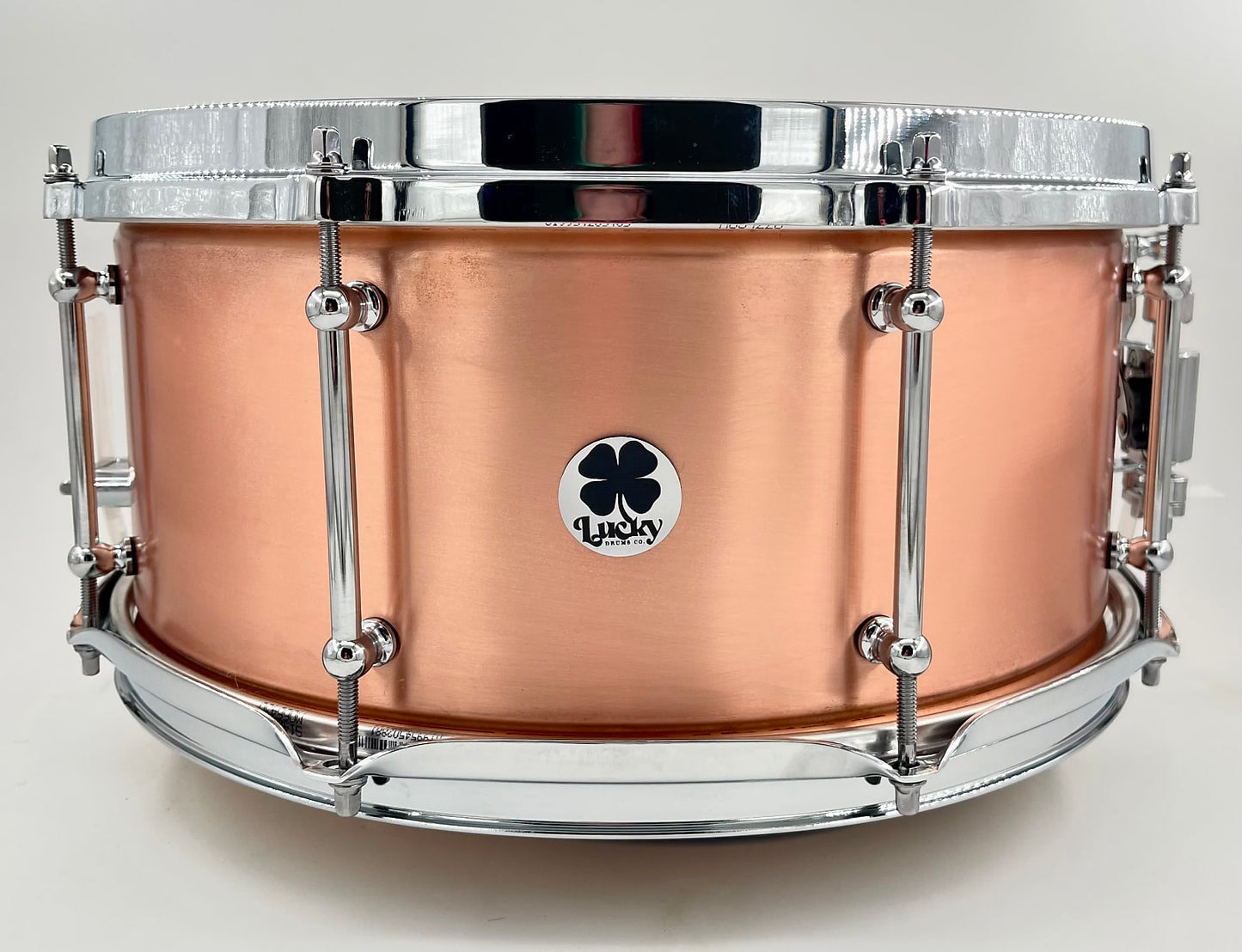 Lucky Drums Company 14" x 6.5" Copper Snare Drum
