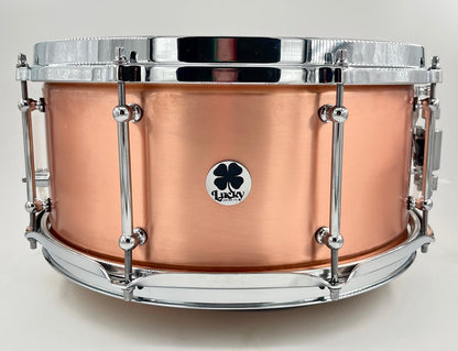 Lucky Drums Company 14" x 6.5" Copper Snare Drum