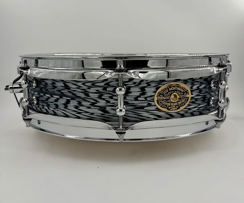 Montineri Custom 3"x14" Grey Onyx Snare