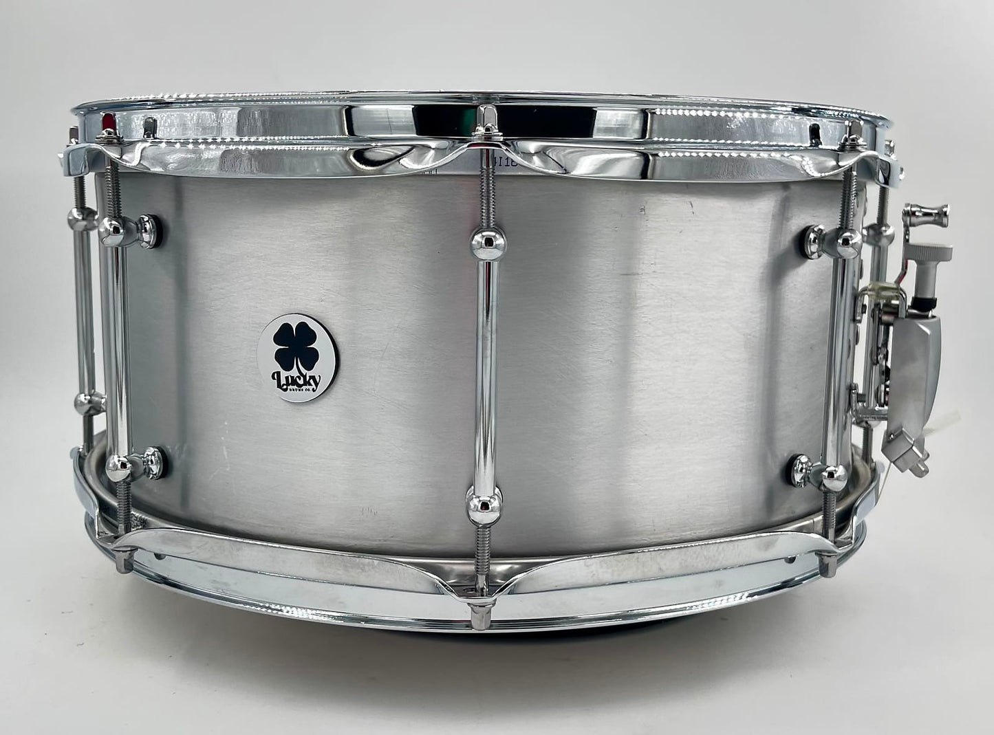 Lucky Drums Company 14" x 6.5" Aluminum Snare Drum