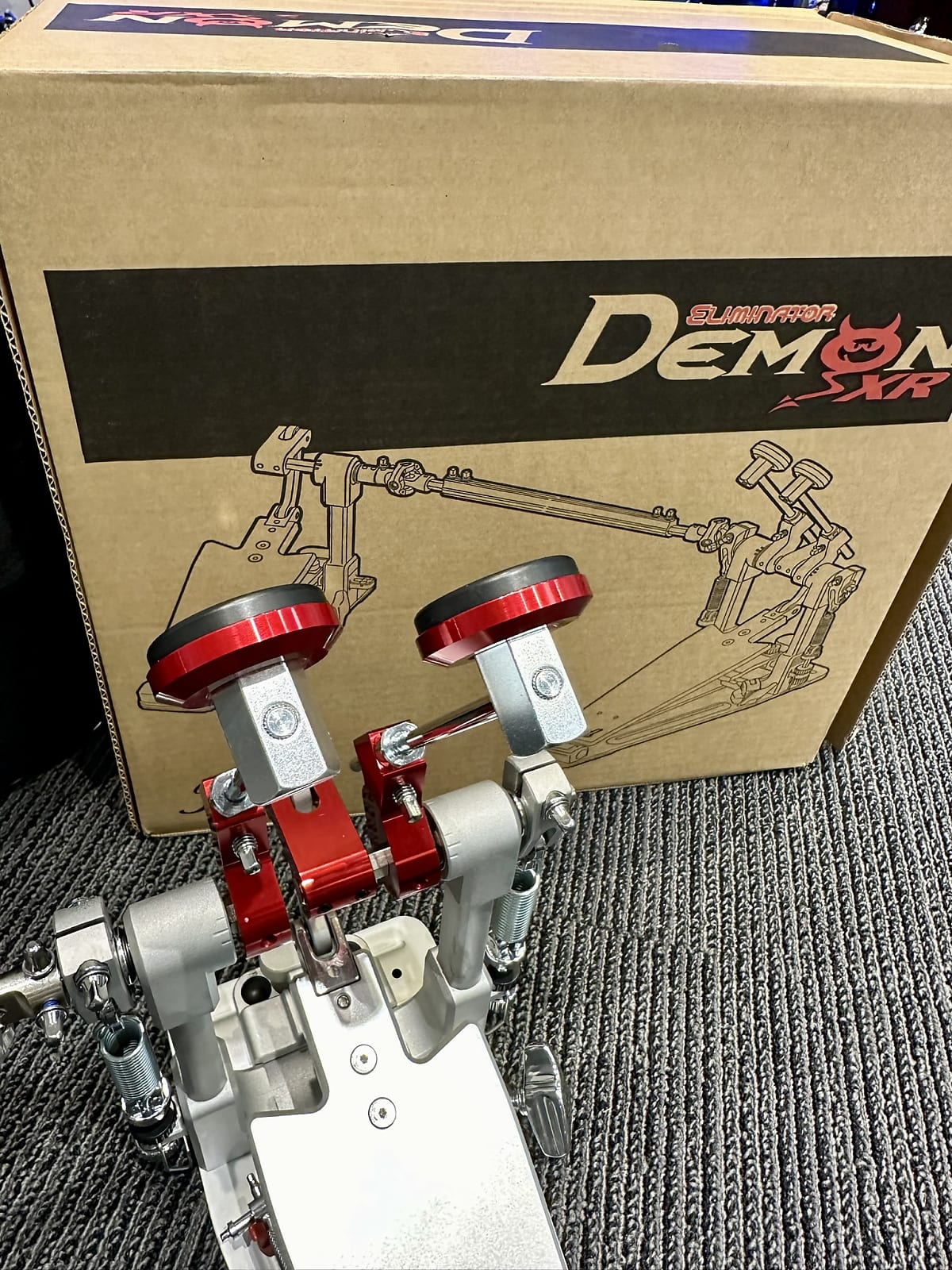 Pearl Demon XR Direct-drive Double Bass Drum Pedal *PLAYED BY MIKE MANGINI*