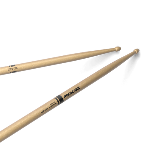 Promark Rebound Drumsticks - Raw Hickory, 5AB Long