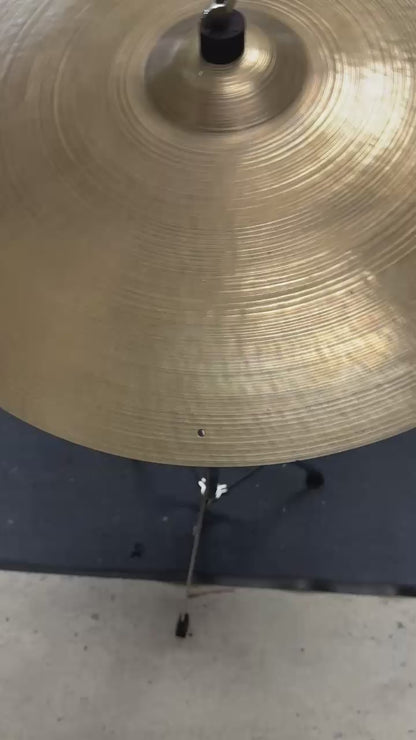 Vintage 1950s Large Stamp 25" Ride Cymbal