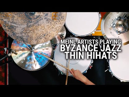 MEINL Byzance Jazz Thin Hi-Hat Cymbals - 15"