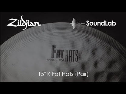 Zildjian K Fat Hats - 15"