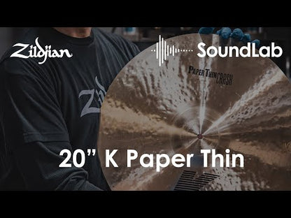 Zildjian K Paper Thin Crash - 20"