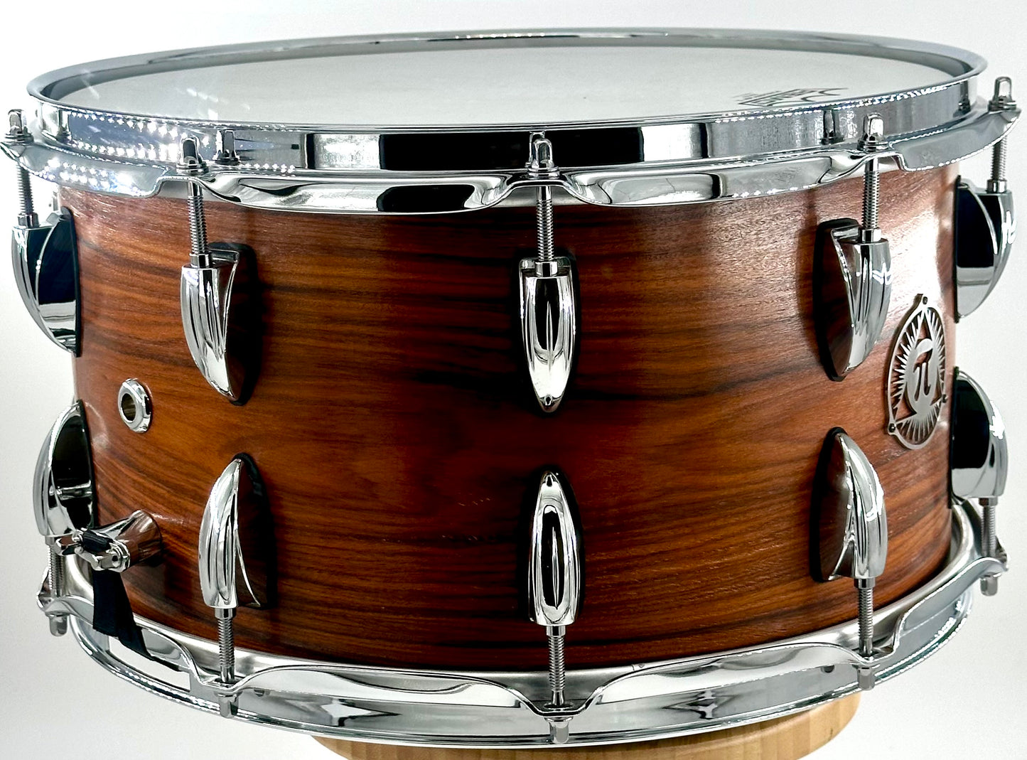 Pi Drum Company 14" x 7" Rosewood/Walnut Snare-Pi Drum Company-Atlanta Drum Shop