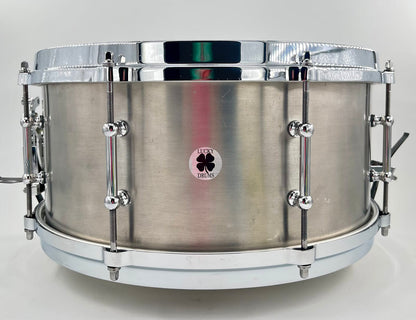 Lucky Drums Company 14"x7" Aluminum Snare Drum