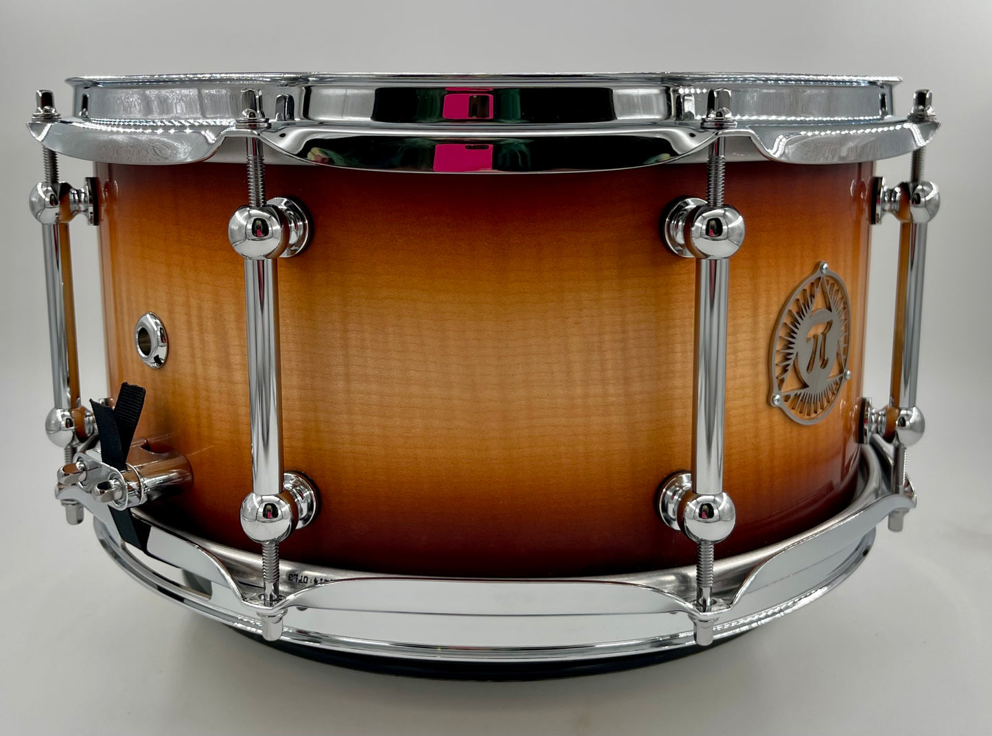 Pi Drum Company Curly Maple over Maple Shell 13x6.5-Pi Drum Company-Atlanta Drum Shop