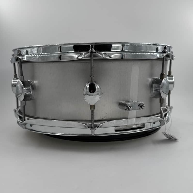Lucky 14” x 5.75” Brushed Aluminum Snare-Lucky Drum Co-Atlanta Drum Shop