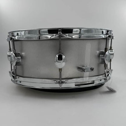 Lucky 14” x 5.75” Brushed Aluminum Snare-Lucky Drum Co-Atlanta Drum Shop