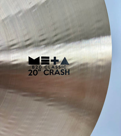 Turkish Cymbals Meta Classic Crash - 20"