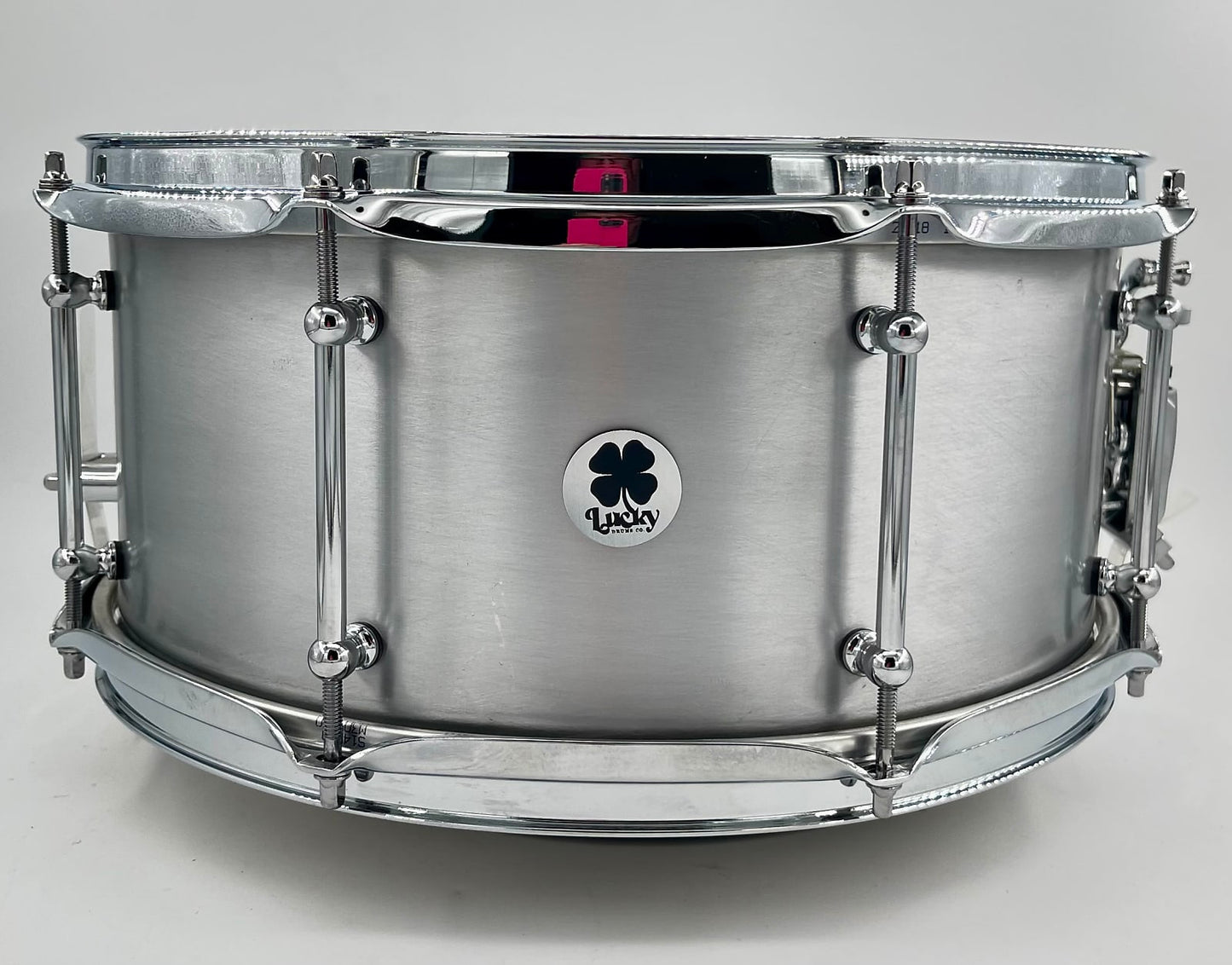 Lucky Drums Company 14" x 6.5" Aluminum Snare Drum