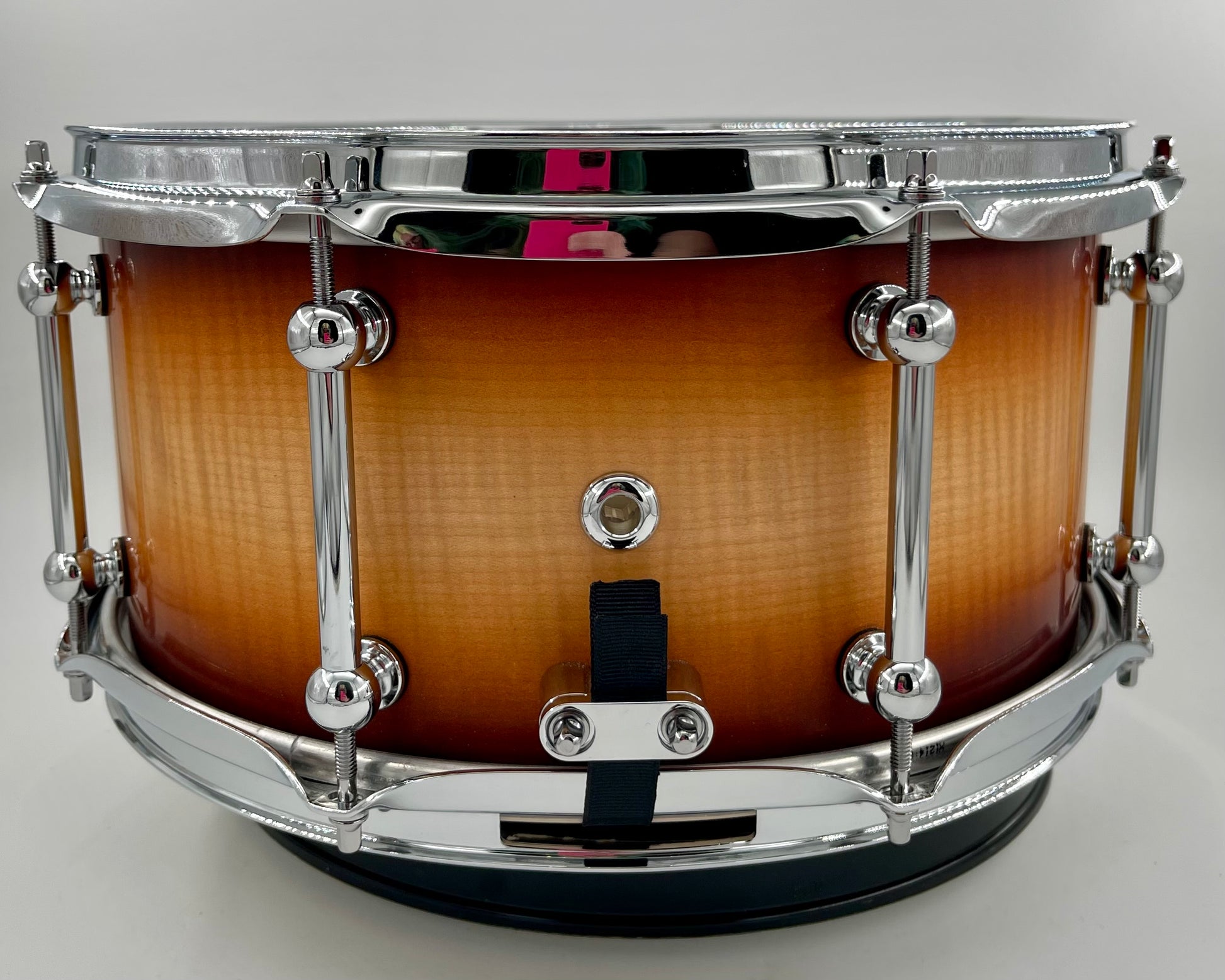 Pi Drum Company Curly Maple over Maple Shell 13x6.5-Pi Drum Company-Atlanta Drum Shop
