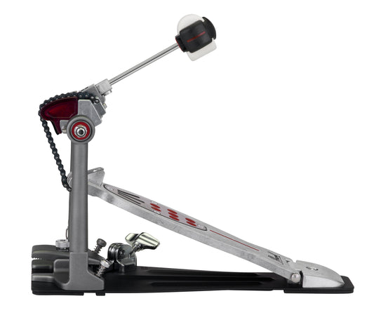 Pearl ELIMINATOR: REDLINE LEFT-HANDED DOUBLE BASS DRUM PEDAL, CHAIN DRIVE