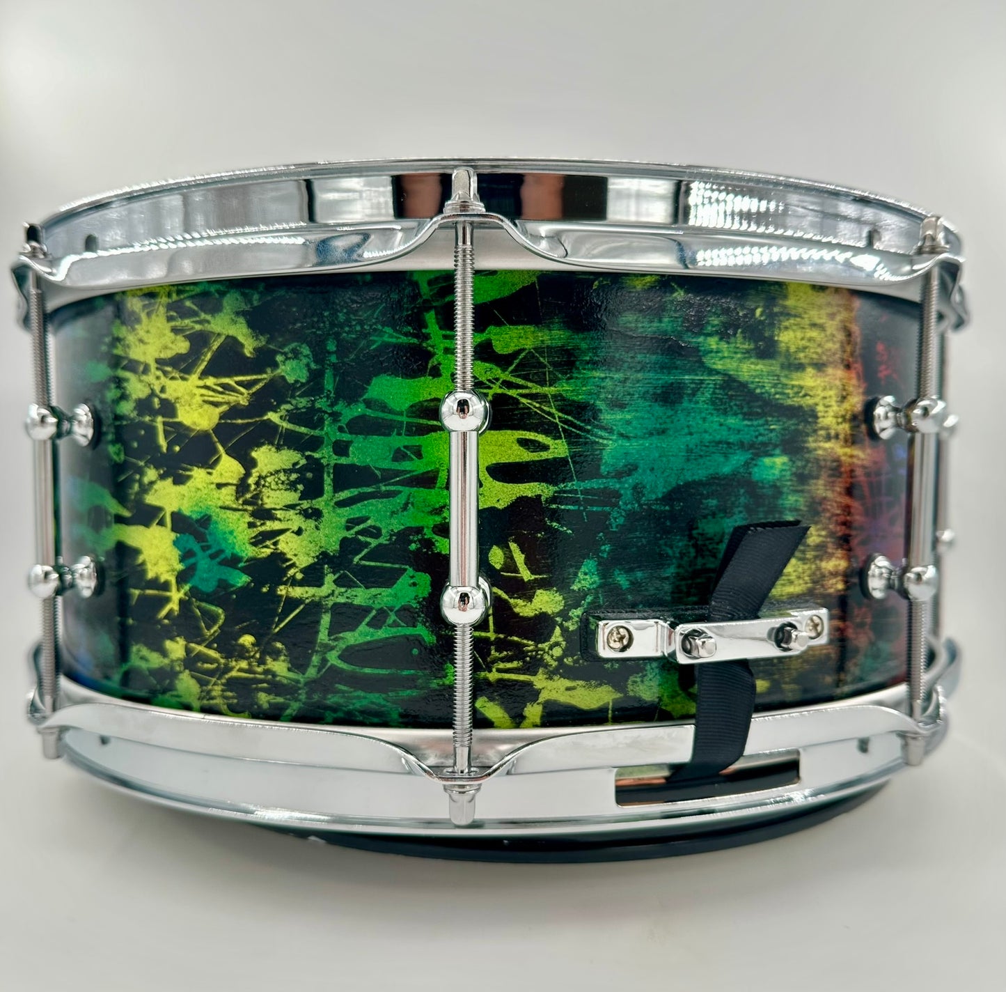 Montineri Custom Resto-Mod 6"x14" Abstract Paint Snare-Montineri-Atlanta Drum Shop