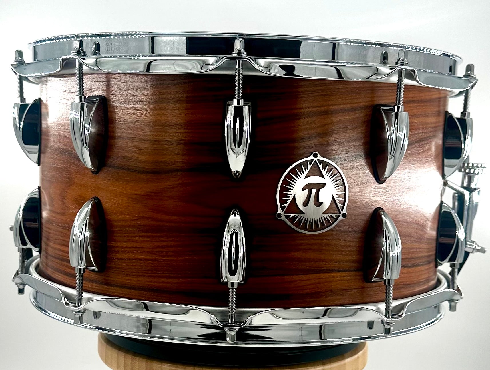 Pi Drum Company 14" x 7" Rosewood/Walnut Snare-Pi Drum Company-Atlanta Drum Shop
