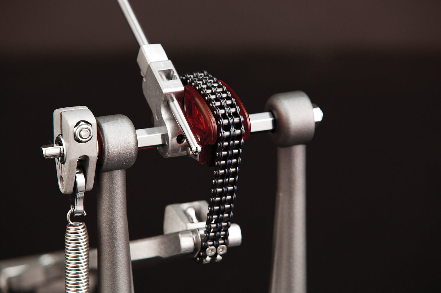 Pearl ELIMINATOR: REDLINE LEFT-HANDED DOUBLE BASS DRUM PEDAL, CHAIN DRIVE