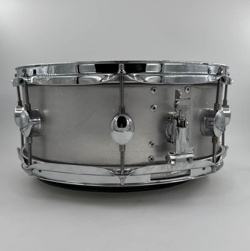 Lucky 14” x 5.75” Brushed Aluminum Snare-Lucky Drum Co-Atlanta Drum Shop