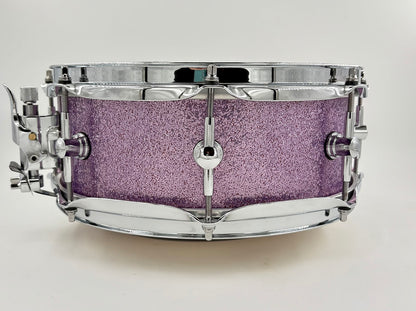 Montineri Custom 5"x12" Lavender Sparkle Snare