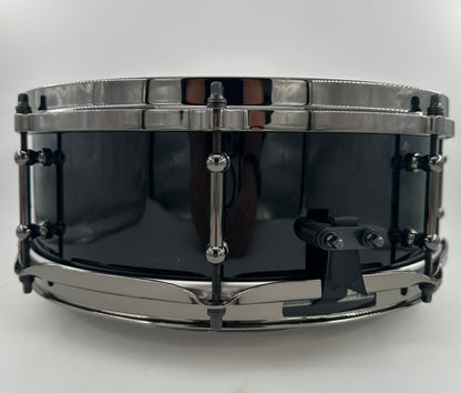 Montineri Custom 5"x14" "Murder Black" 10-Ply Jasper Maple Snare-Montineri-Atlanta Drum Shop