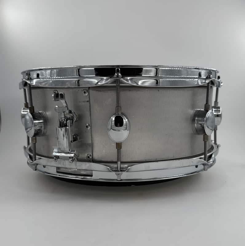 Lucky 14” x 5.75” Brushed Aluminum Snare-Lucky Drum Co-Atlanta Drum Shop