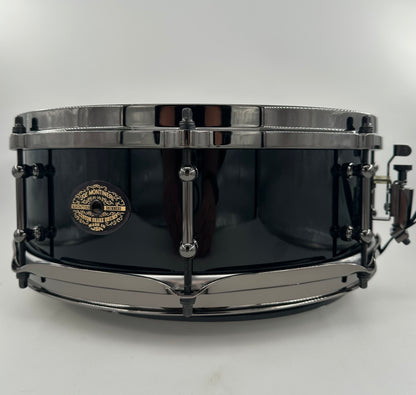 Montineri Custom 5"x14" "Murder Black" 10-Ply Jasper Maple Snare-Montineri-Atlanta Drum Shop
